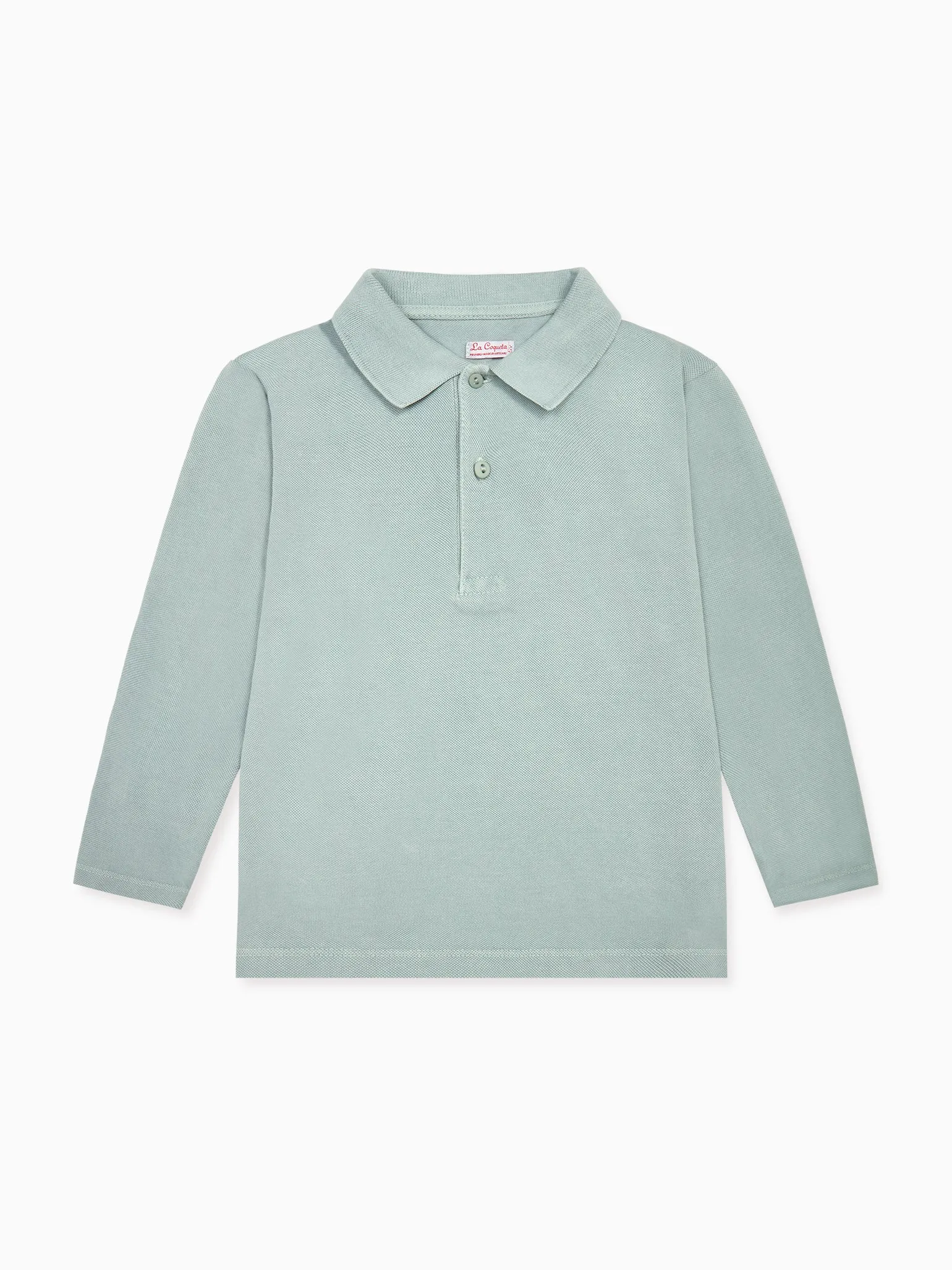 Sage Braulio Long Sleeve Boy Polo Shirt