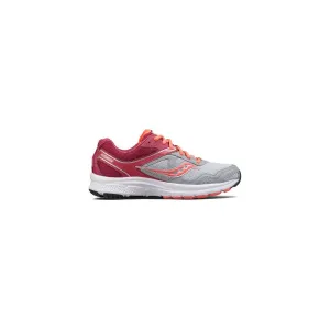 Saucony Grid Cohesion 10 shoes red and gray Women AW17