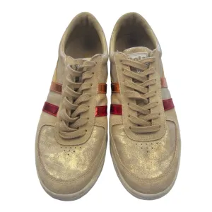 Shoes Sneakers By Gola In Gold, Size: 10