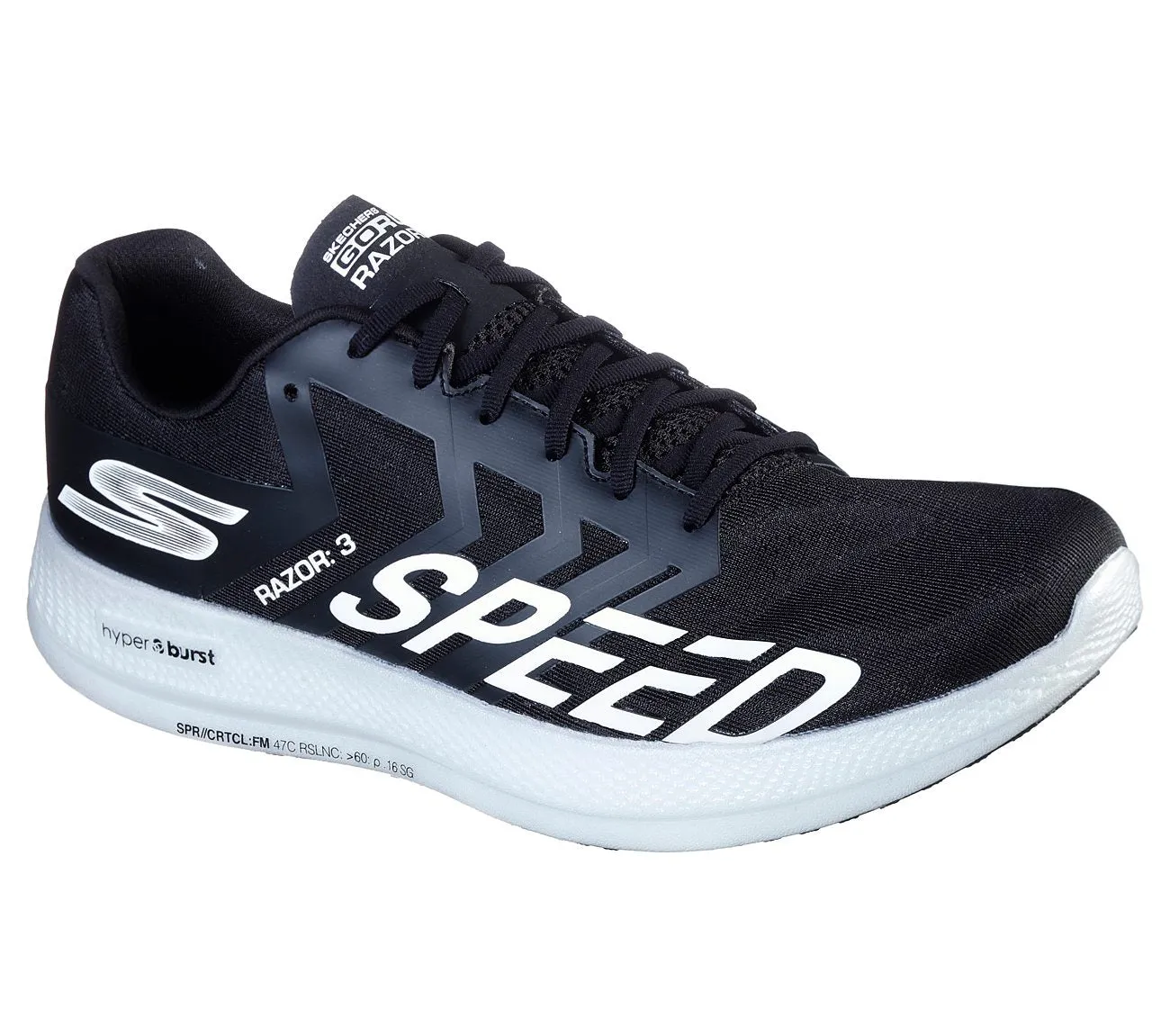 SKECHERS GO RUN RAZOR 3 - 55220 - BKW