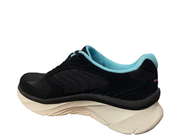 Skechers scarpa da donna per il tempo libero Arch Fit D'Lux 149686/BKBL black-blue