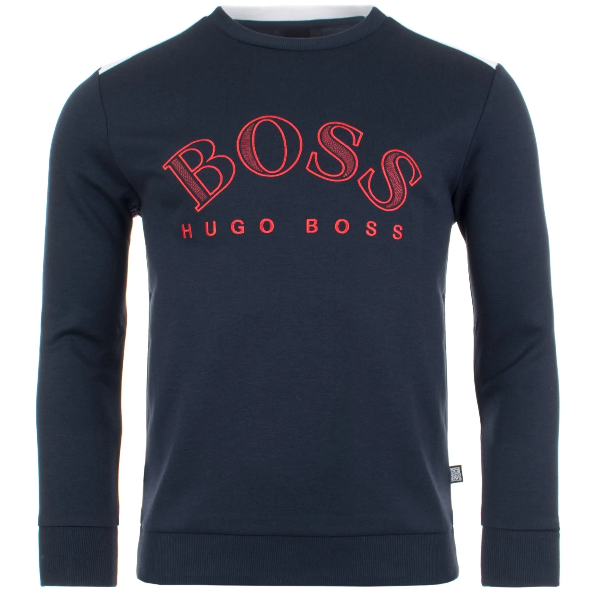 Slim Fit Salbo Curved Logo Sweatshirt