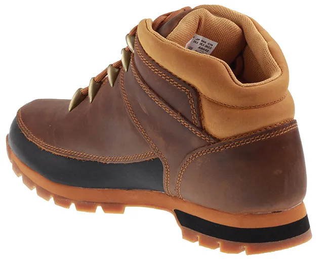 Timberland Boots Mens Euro Sprint Hiker Medium Brown Leather