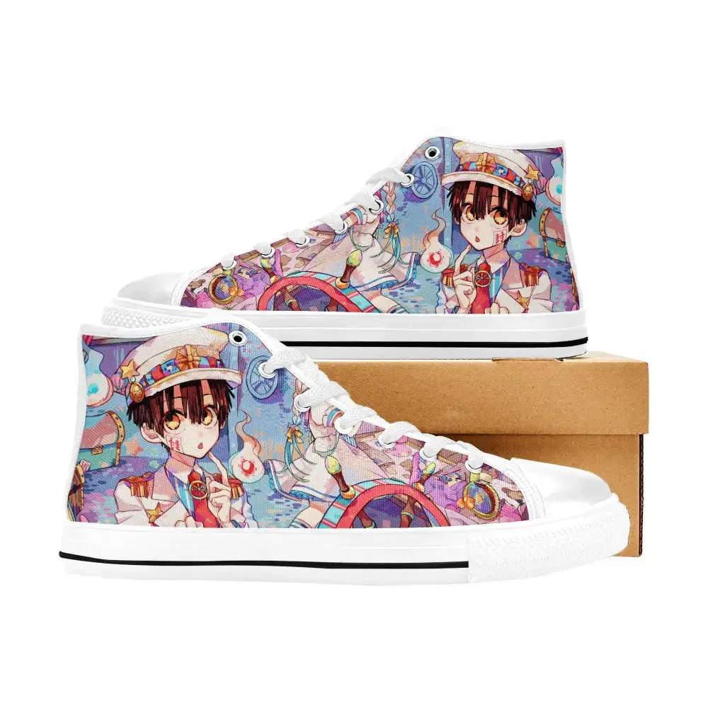 Toilet Bound Jibaku Shounen Hanako-kun Shoes High Top Sneakers for Kids and Adults