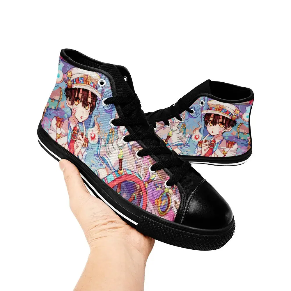 Toilet Bound Jibaku Shounen Hanako-kun Shoes High Top Sneakers for Kids and Adults