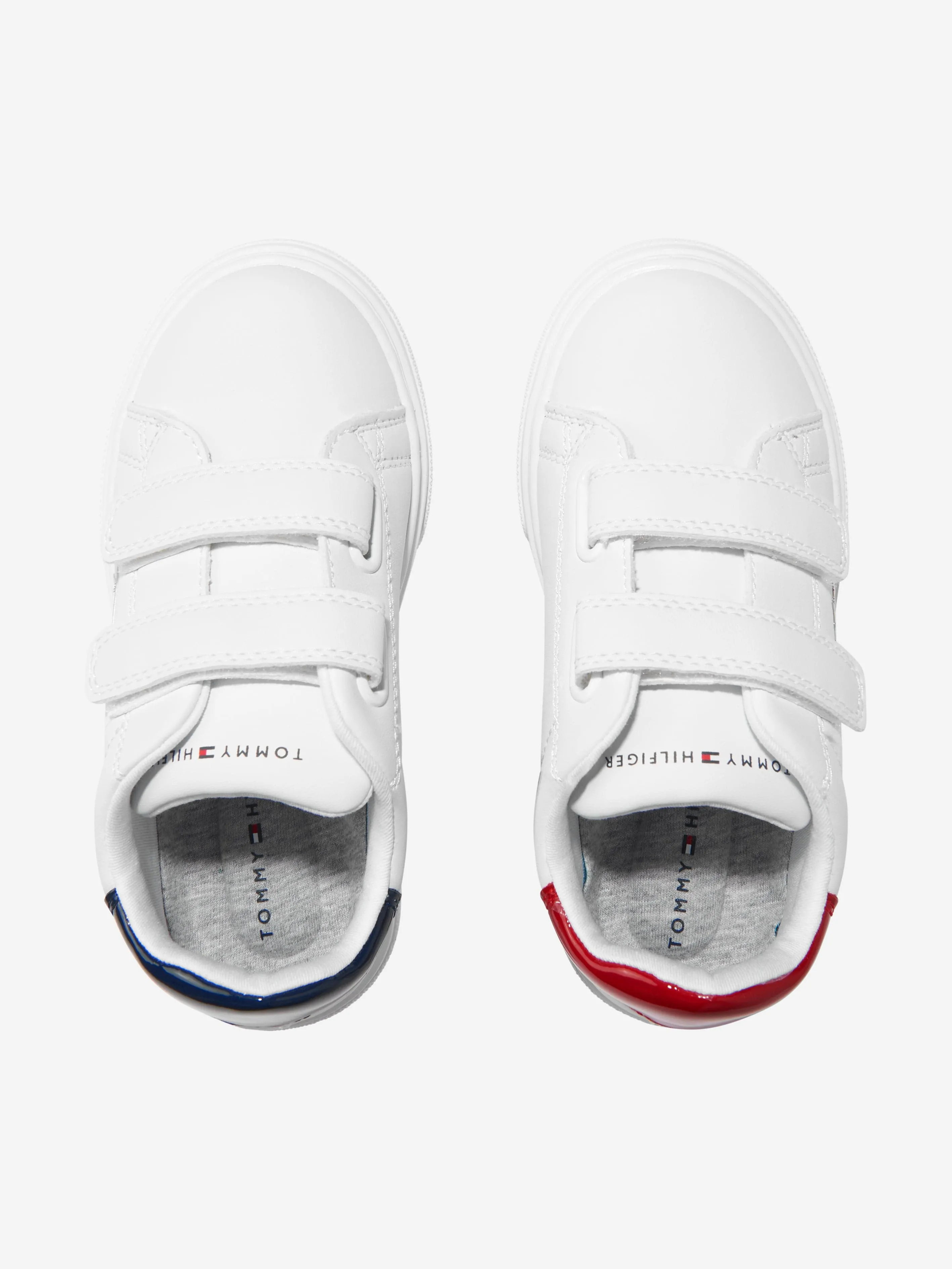 Tommy Hilfiger Girls Low Cut Velcro Strap Trainers