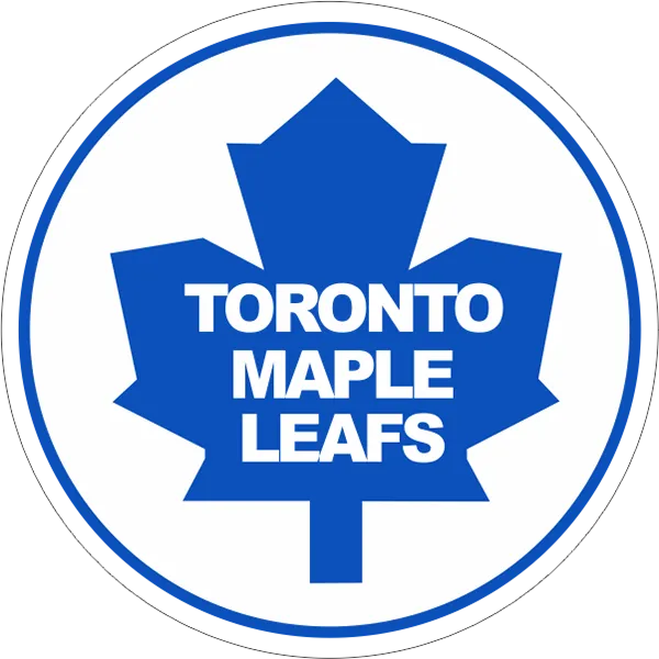 Toronto Maple Leafs Team Round Decal