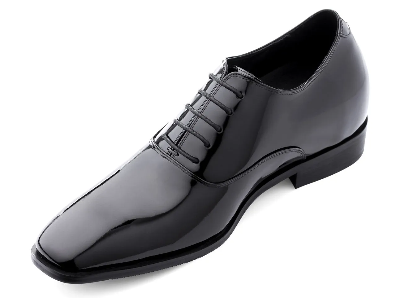 TOTO Oxford Patent Leather Formal Dress Shoes - Three Inches - H6532B