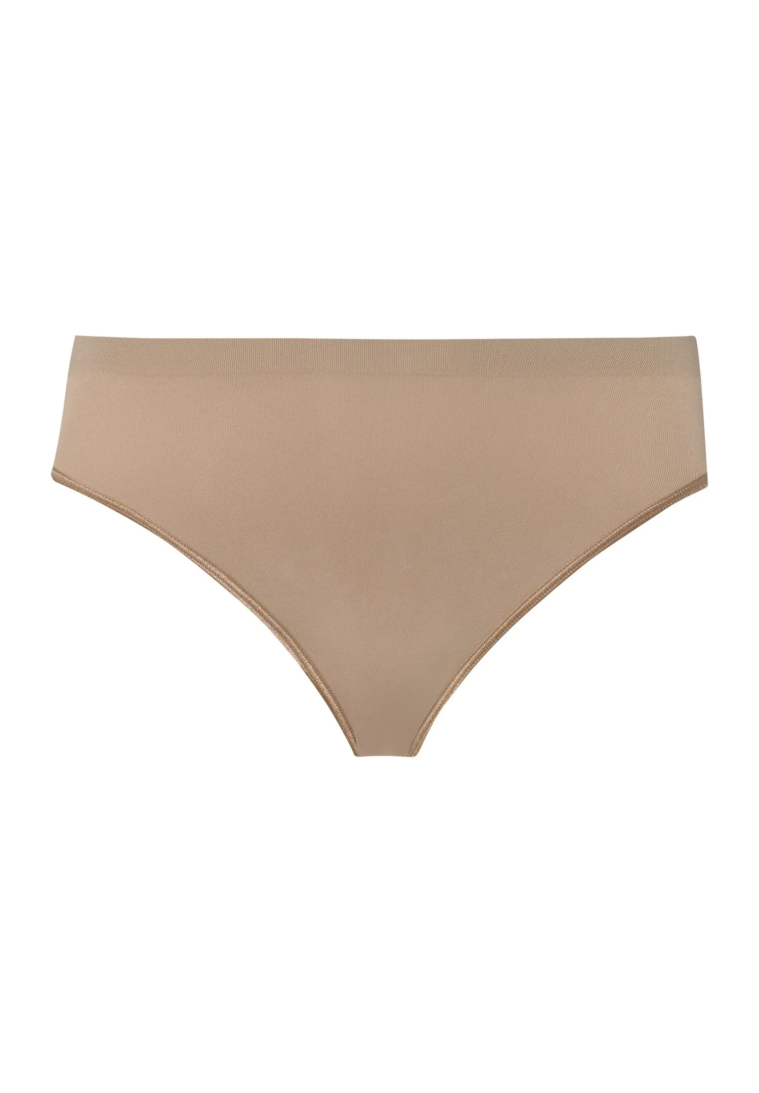 Touch Feeling Hi Cut Brief | Deep Taupe 71812-2828