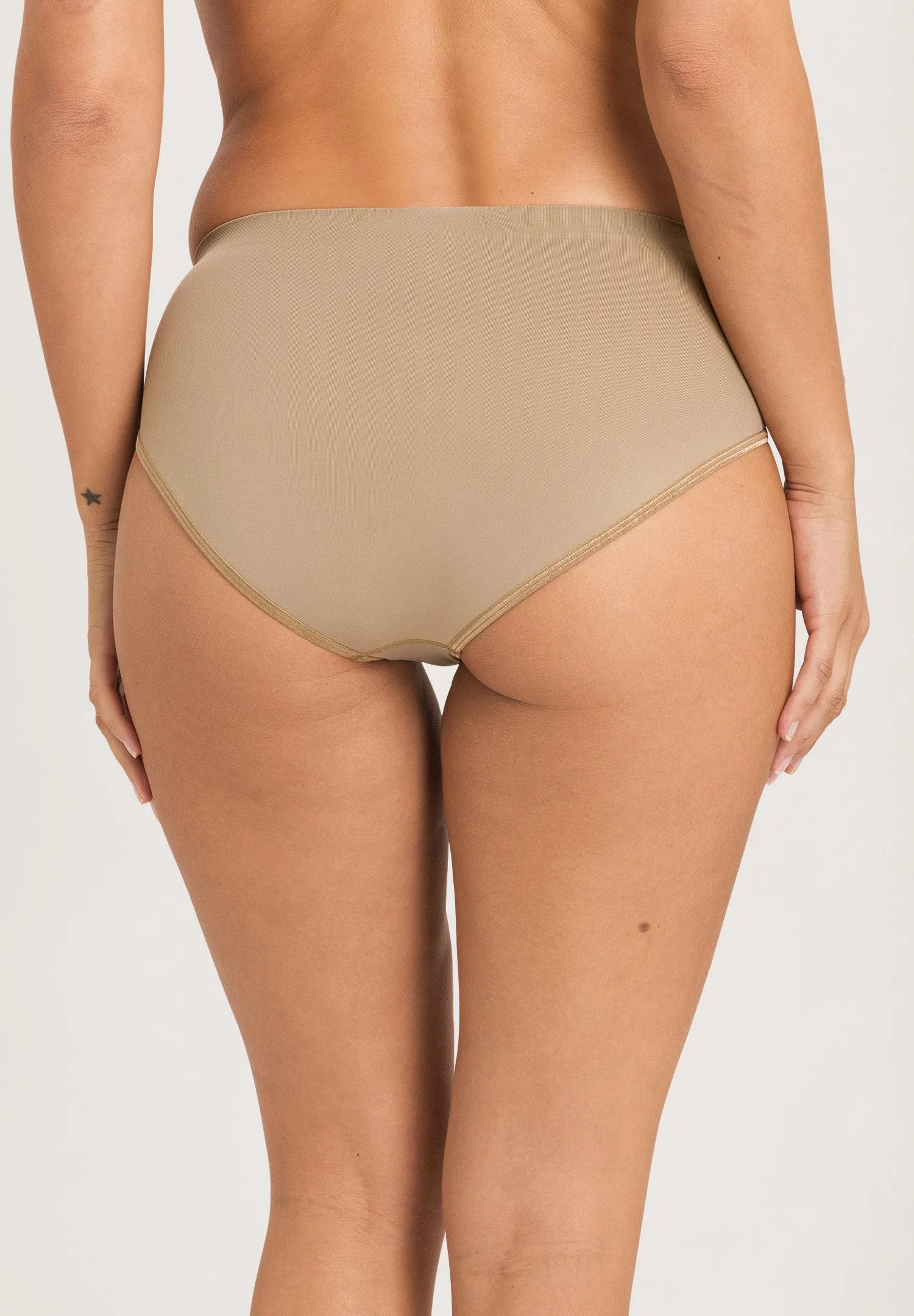 Touch Feeling Hi Cut Brief | Deep Taupe 71812-2828