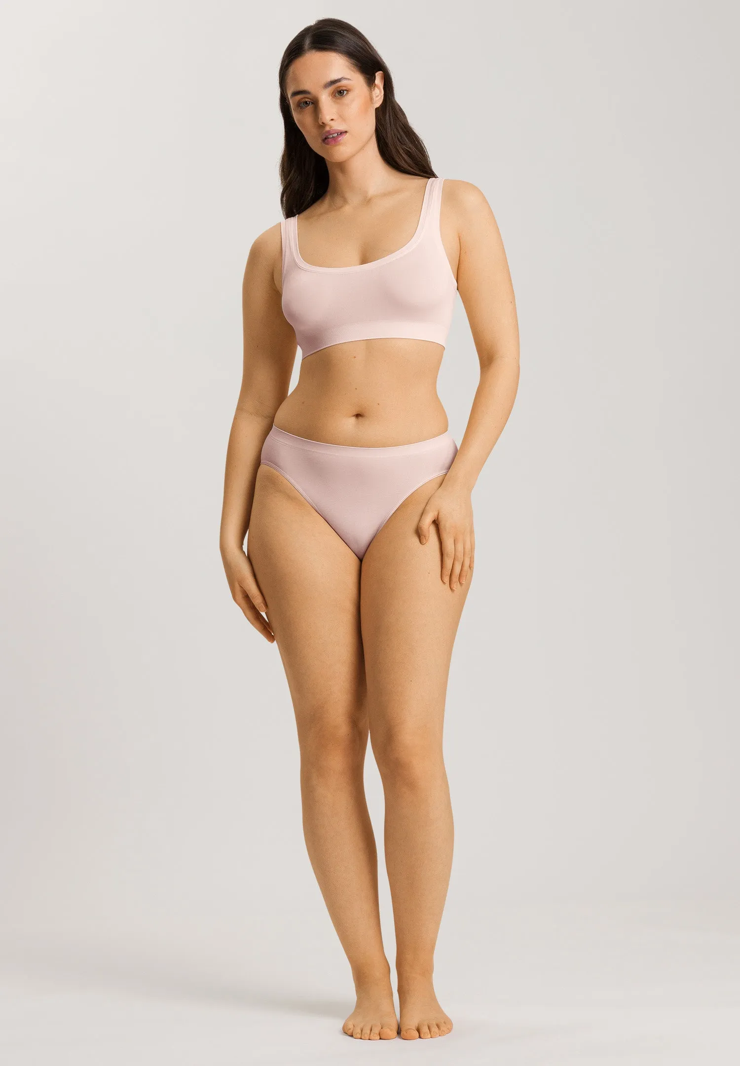 Touch Feeling Hi Cut Brief | Rose Cream 71812-1393