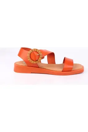 Tyche Flat Sandal - Style Angelina