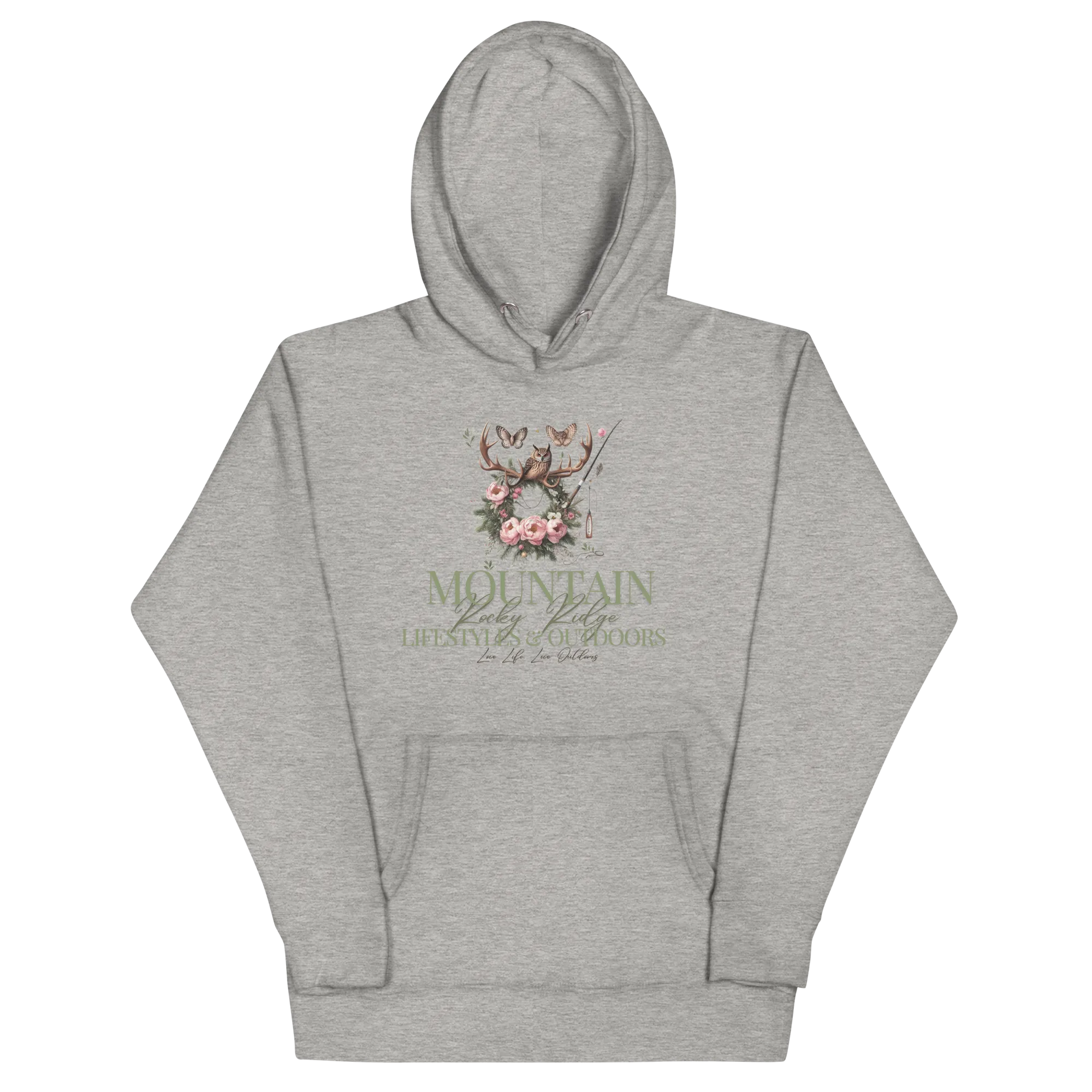 Unisex Hoodie Exclusive Love Life Live Outdoors MRRL&O Print Designs