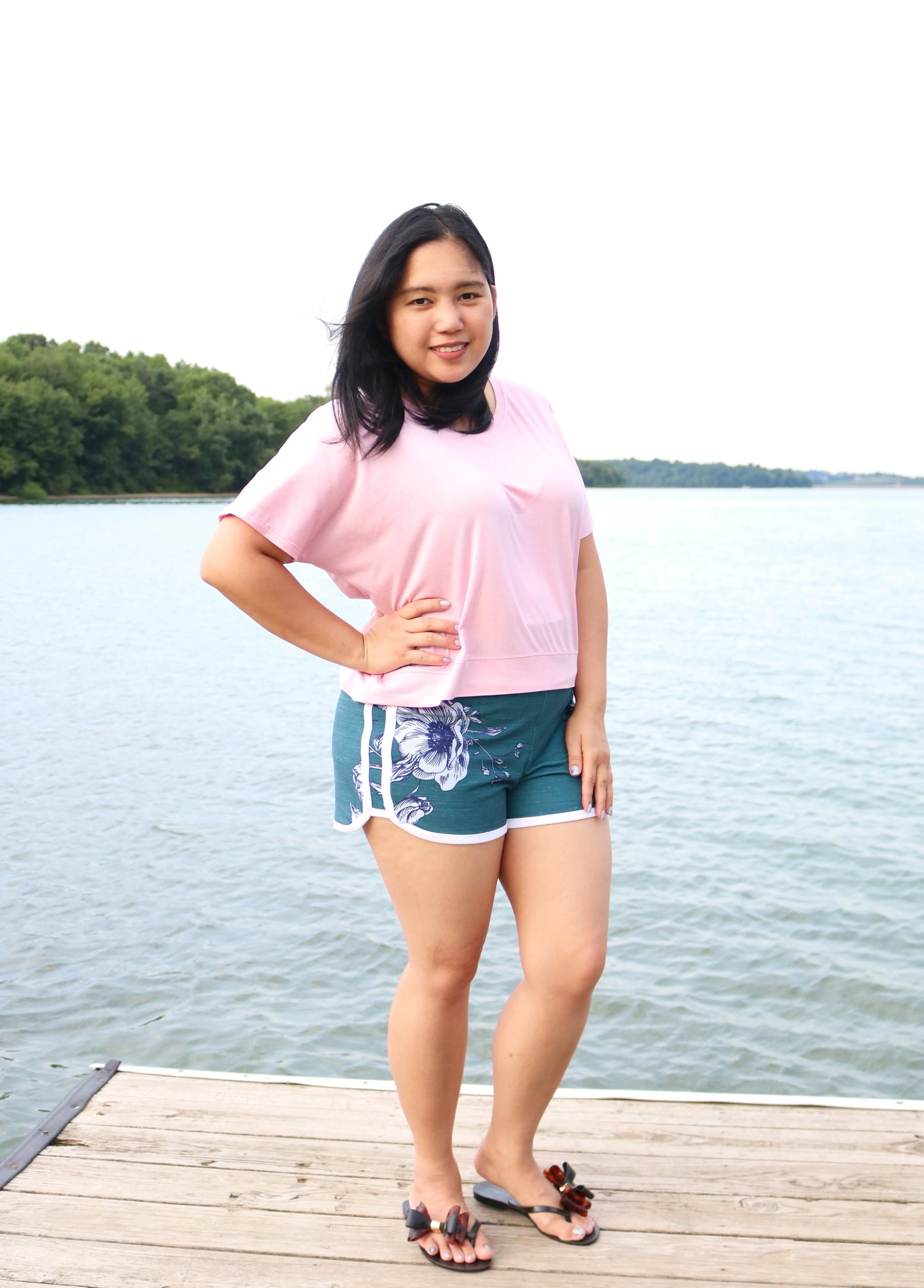 Venice Beach Shorts PDF Sewing Pattern in Sizes B - M