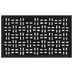 vidaXL Door Mat Rectangular 45x75 cm Rubber