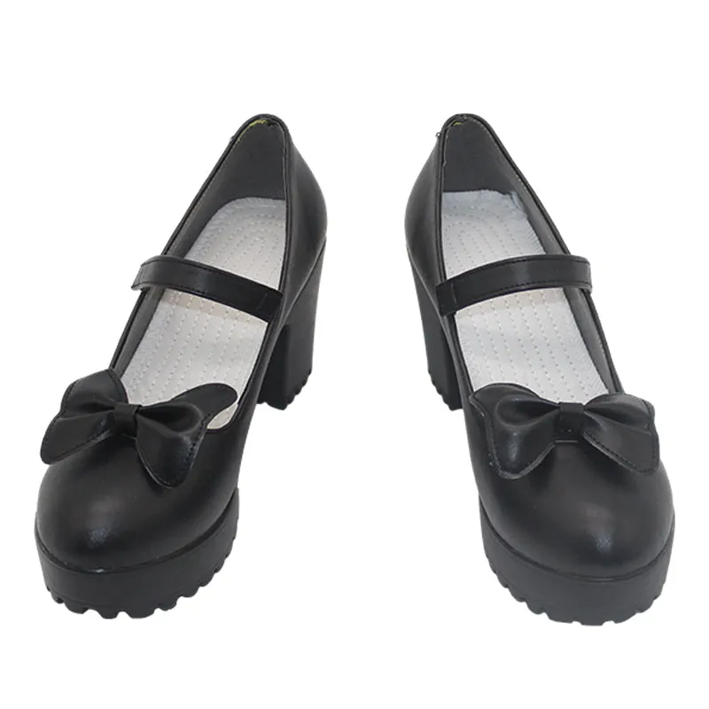 Virtual YouTuber Iris Black Games Tachibana Hinano Cosplay Shoes