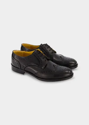 Wingtip Oxford Black