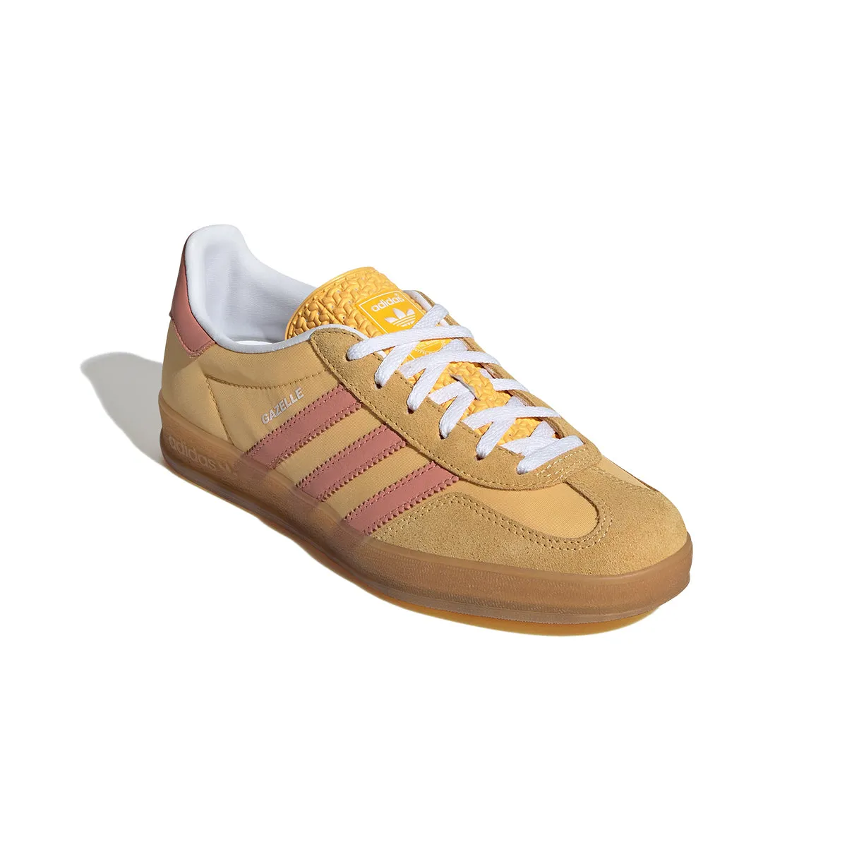 Wmns Gazelle Indoor 'Yellow Pink'