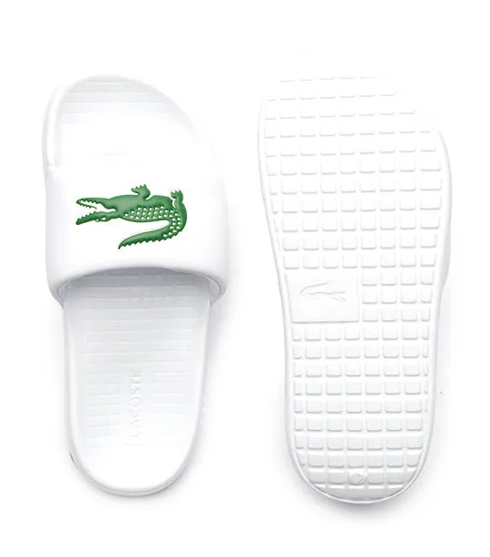 Women's Croco 1.0 Synthetic Slides White/Green