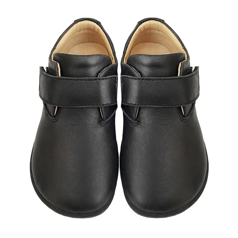 Young Soles Oliver Velcro Shoe Black