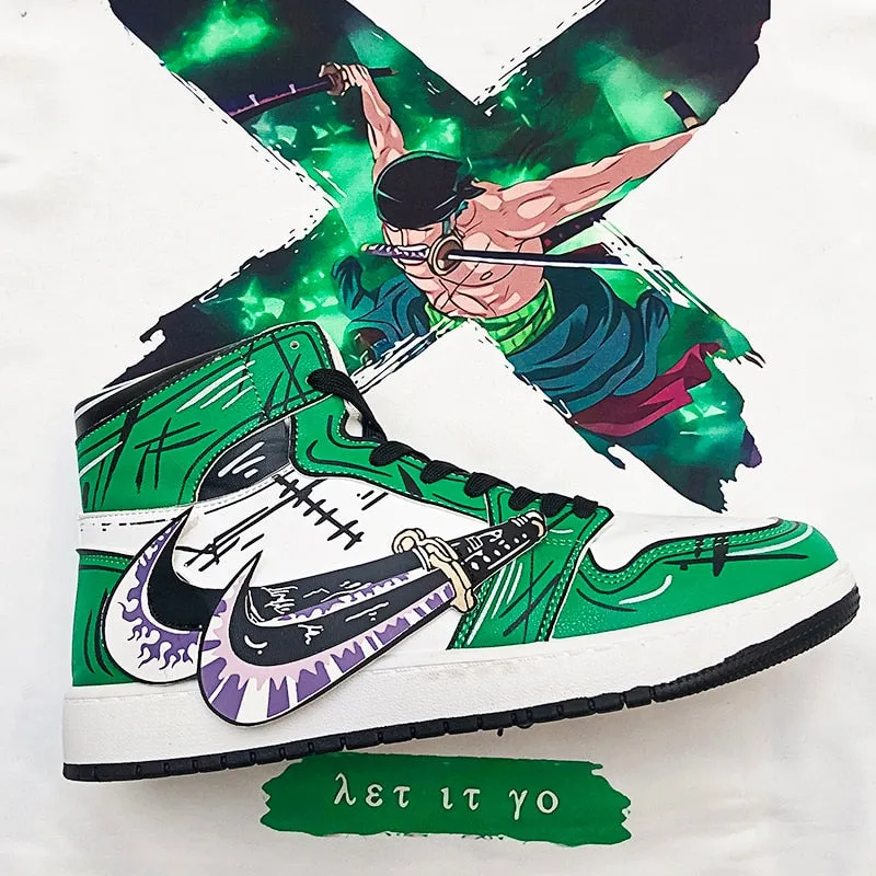 Zoro Premium Sneakers One Piece (Variants Available)